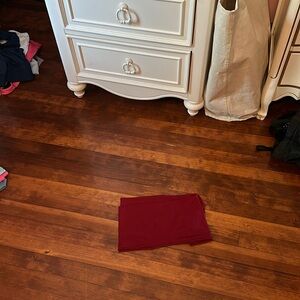 New Burgundy Bando top Sz S